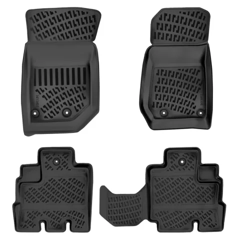 Rizline Jeep Wrangler JK 4 Kapı 2006-2018 4D Havuzlu Paspas