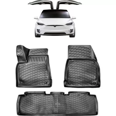 Rizline Tesla Model X 2015-2021 4D Havuzlu Paspas