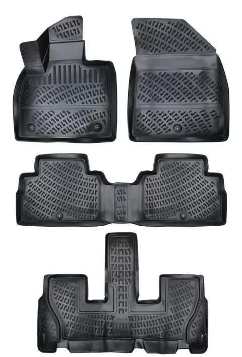 Rizline Hyundai Palisade 2020 Sonrası 4D Havuzlu Paspas | 7 Koltuklu