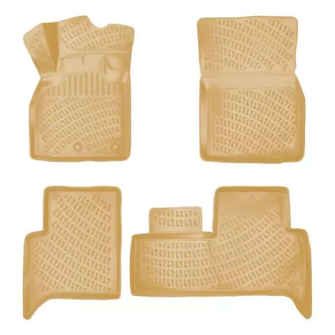 Rizline Renault Scenic 2 2003-2009 4D Havuzlu Paspas Bej