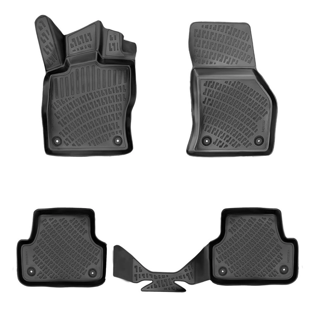 Audi A3 2014 Havuzlu Paspas Siyah 