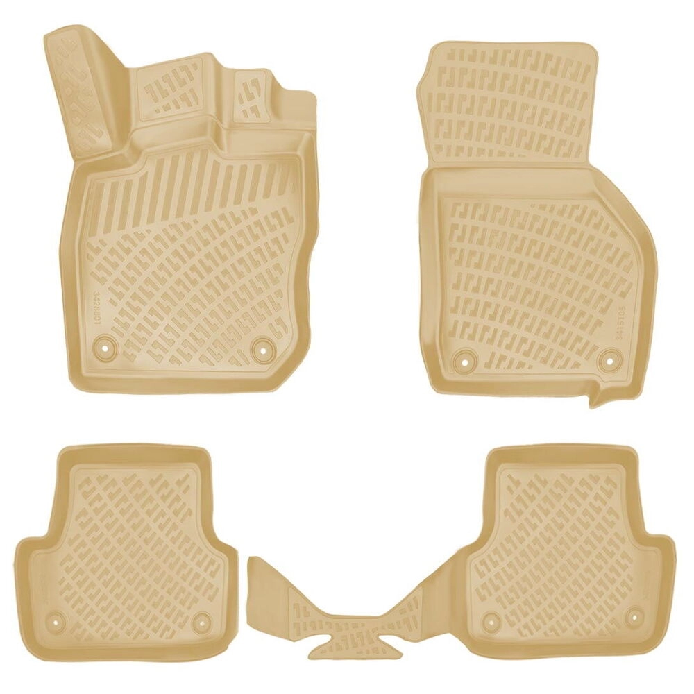 Audi A3 2021 Havuzlu Paspas Bej 