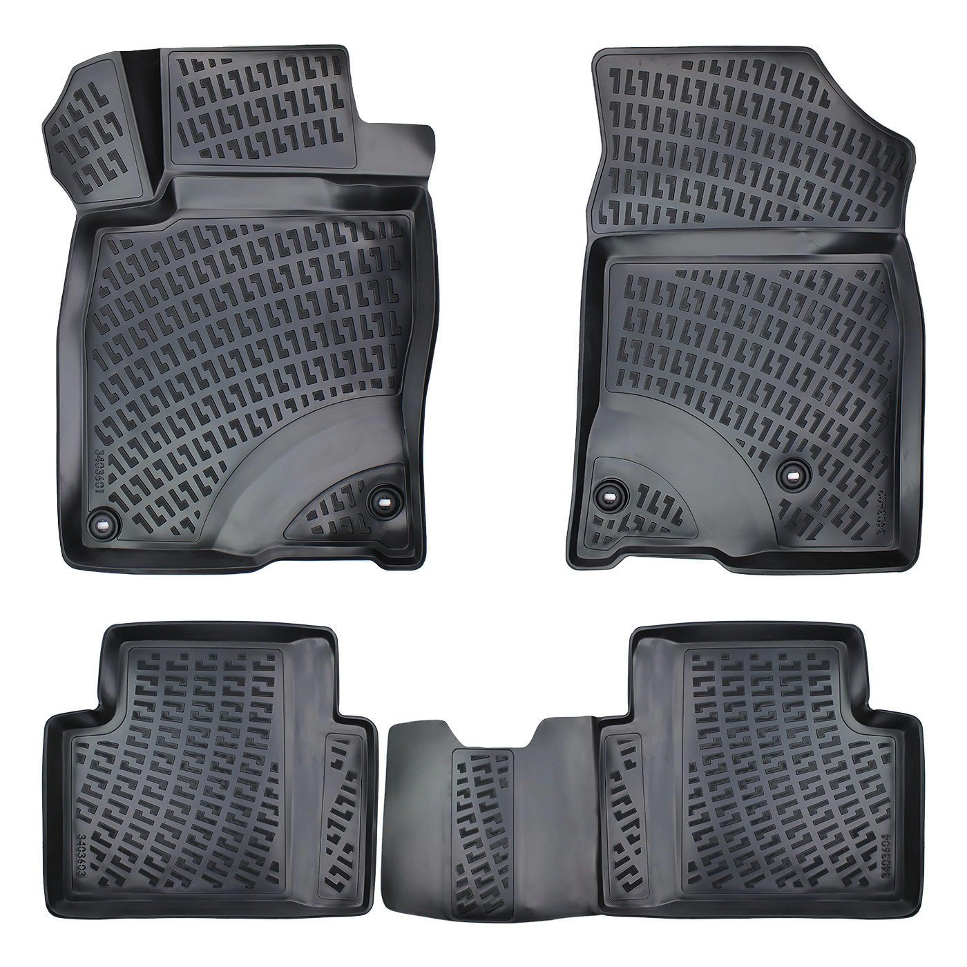 Honda Civic 2018 Havuzlu Paspas Siyah Sedan 