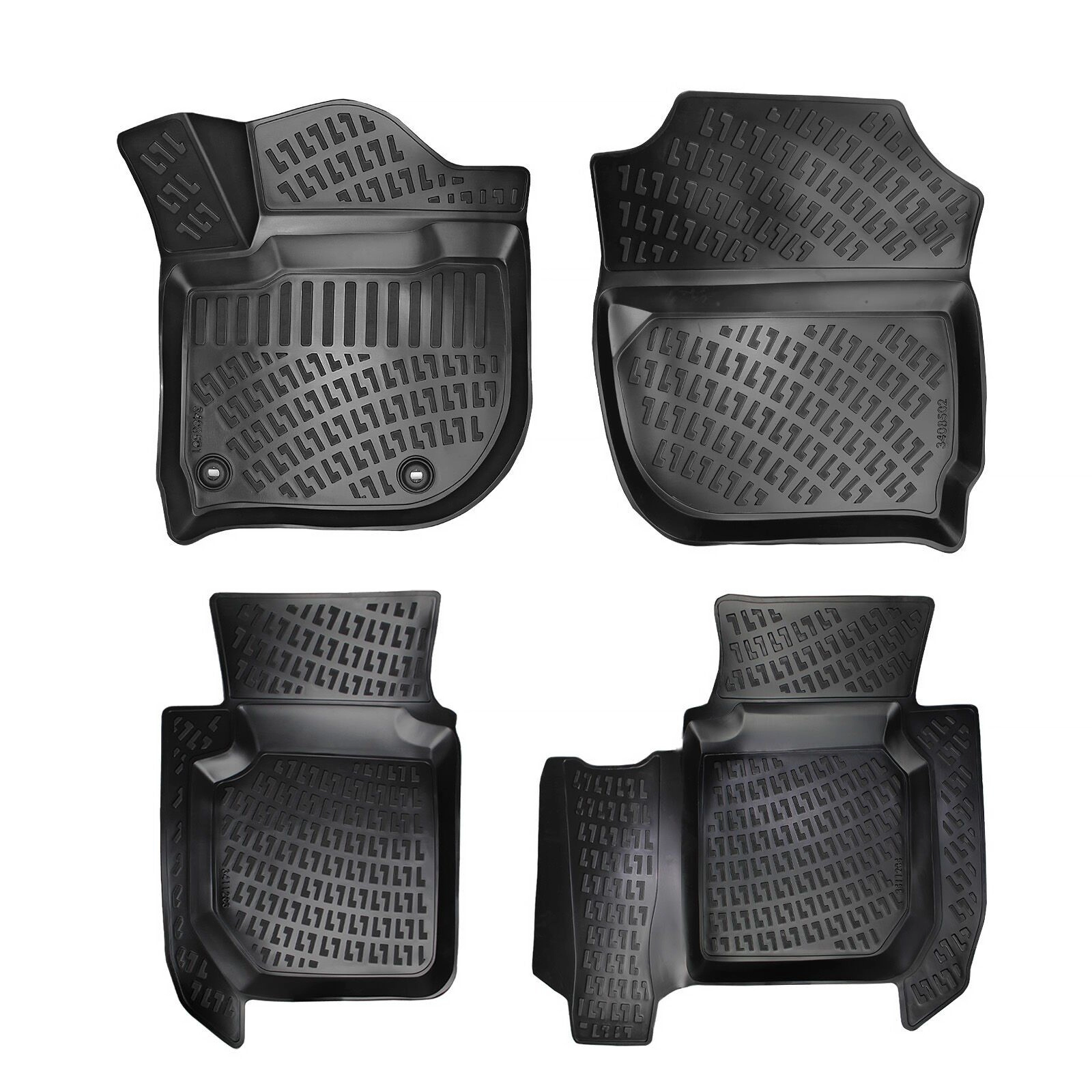 Honda HR-V 2019 Havuzlu Paspas Siyah 