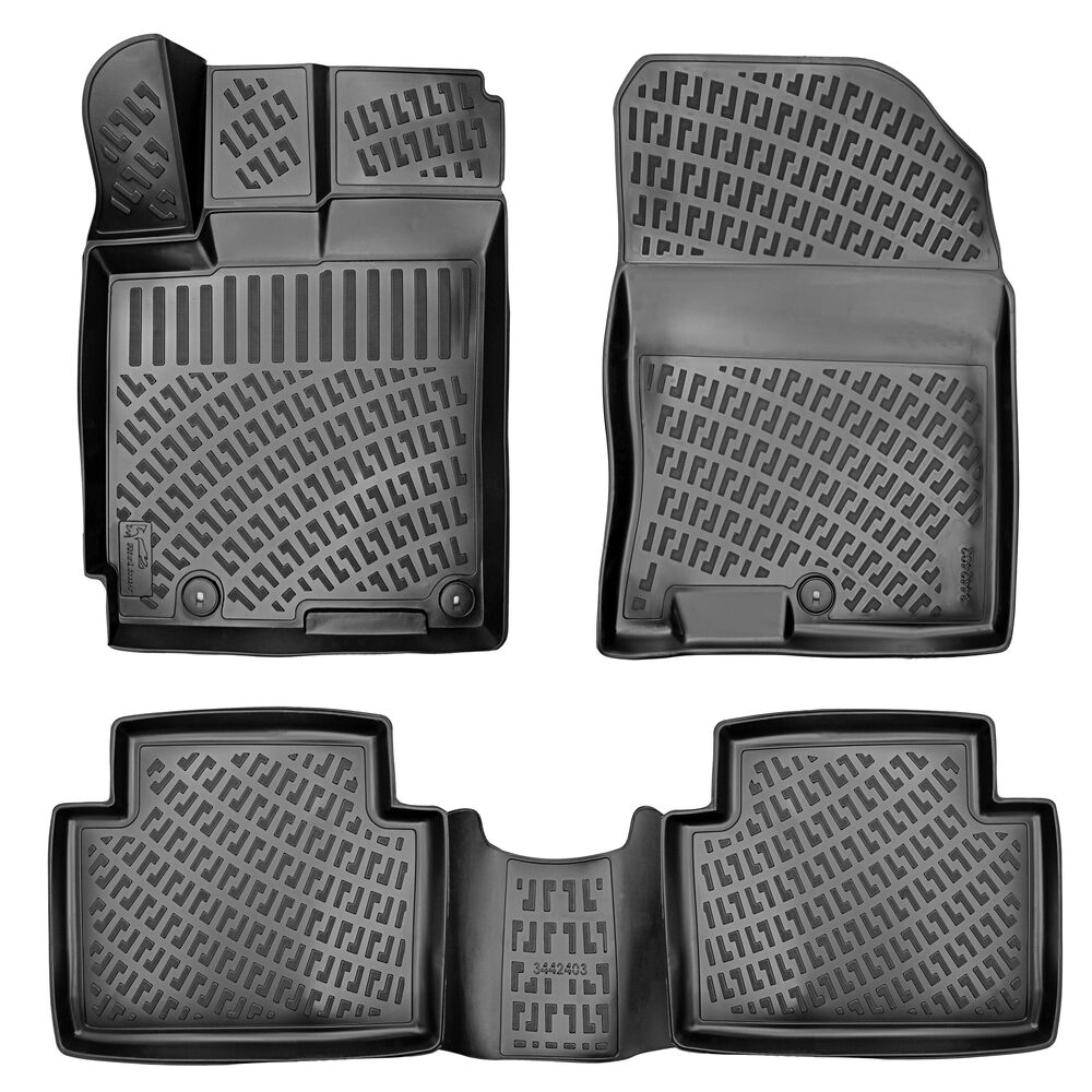 Hyundai Kona USA 2019 Havuzlu Paspas Siyah 