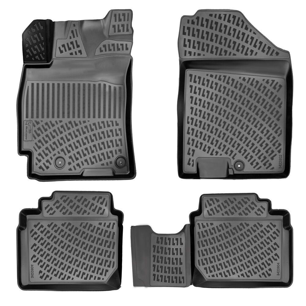 Kia Forte 2019 Havuzlu Paspas Siyah 