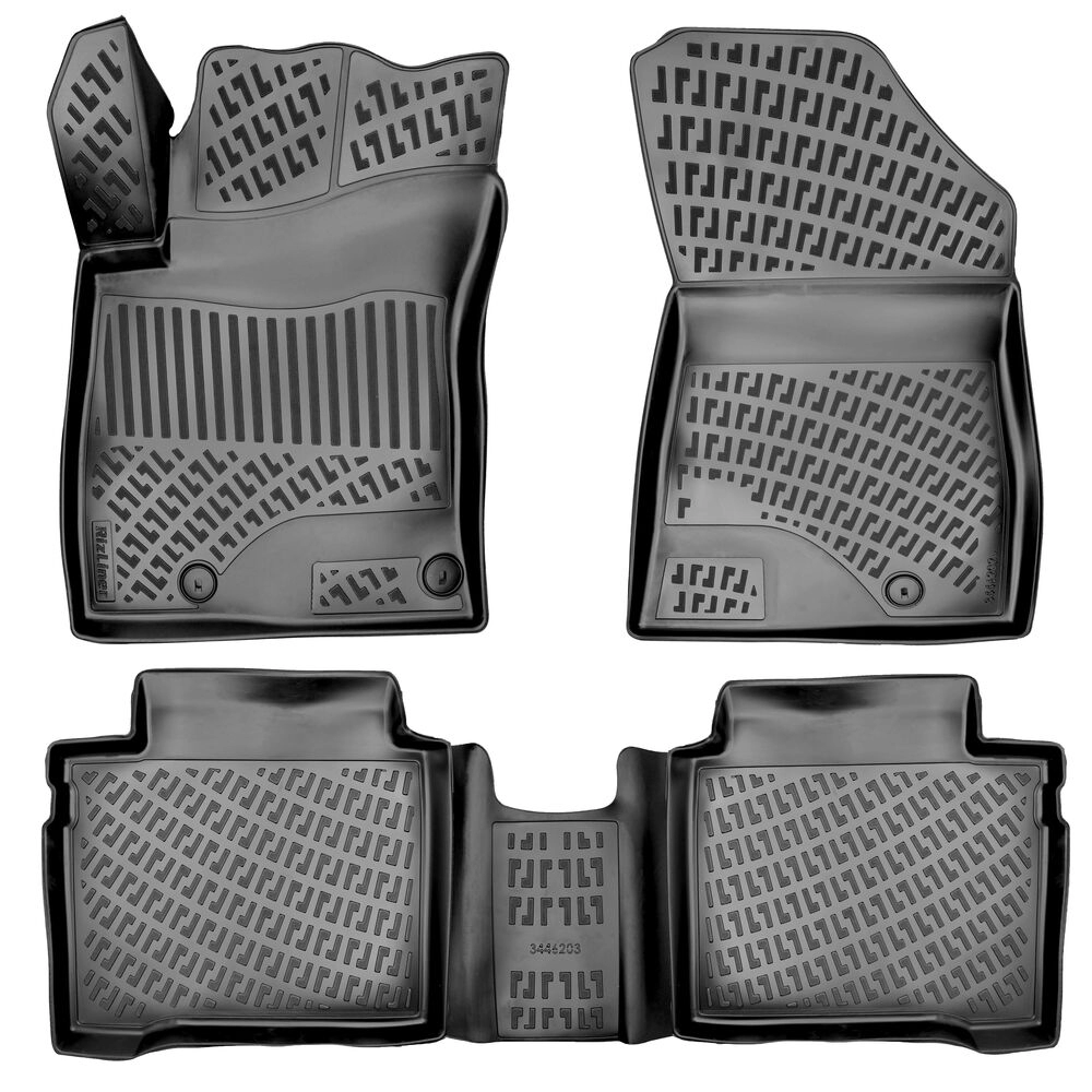 Kia Niro Hybrid USA 2024 Havuzlu Paspas Siyah 