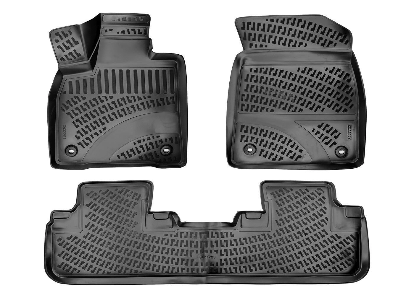 Lexus RX 2023 Havuzlu Paspas Siyah 5 Koltuklu 