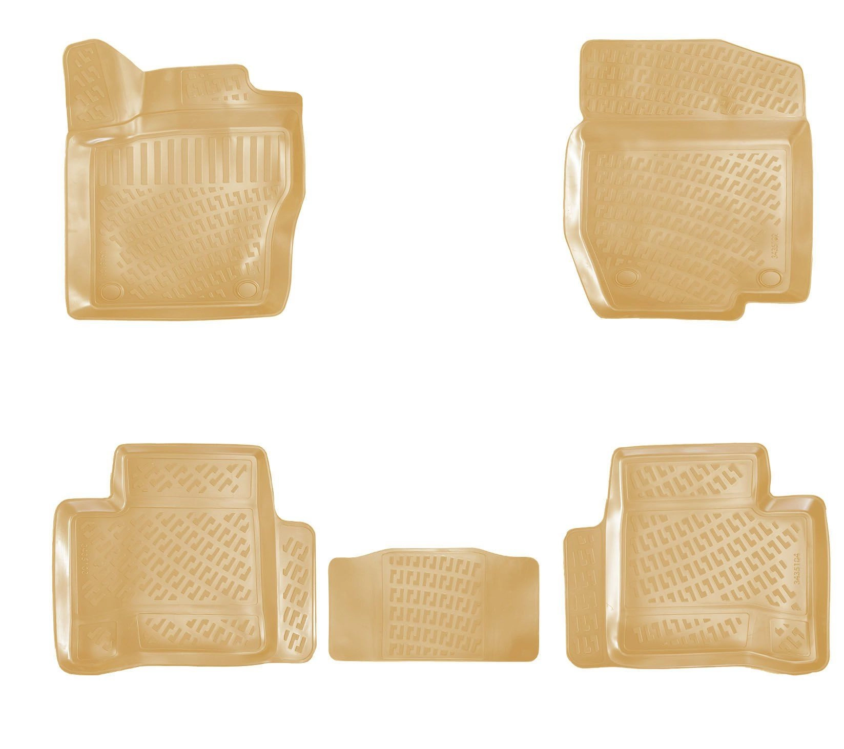 Mercedes-Benz ML Serisi / 63 AMG 2009 W164 Havuzlu Paspas Bej 