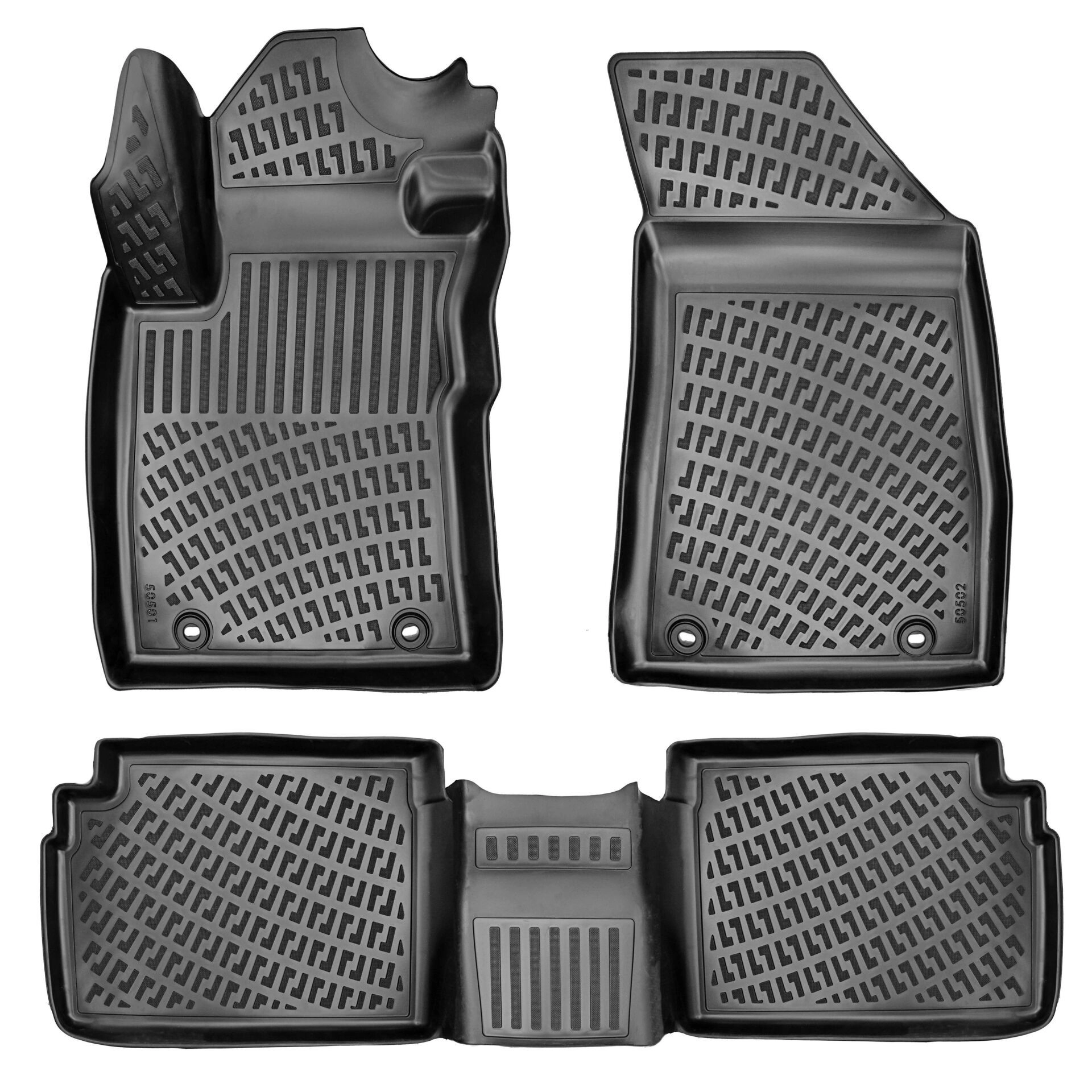 MG ZS Benzinli 2024 Havuzlu Paspas Siyah 