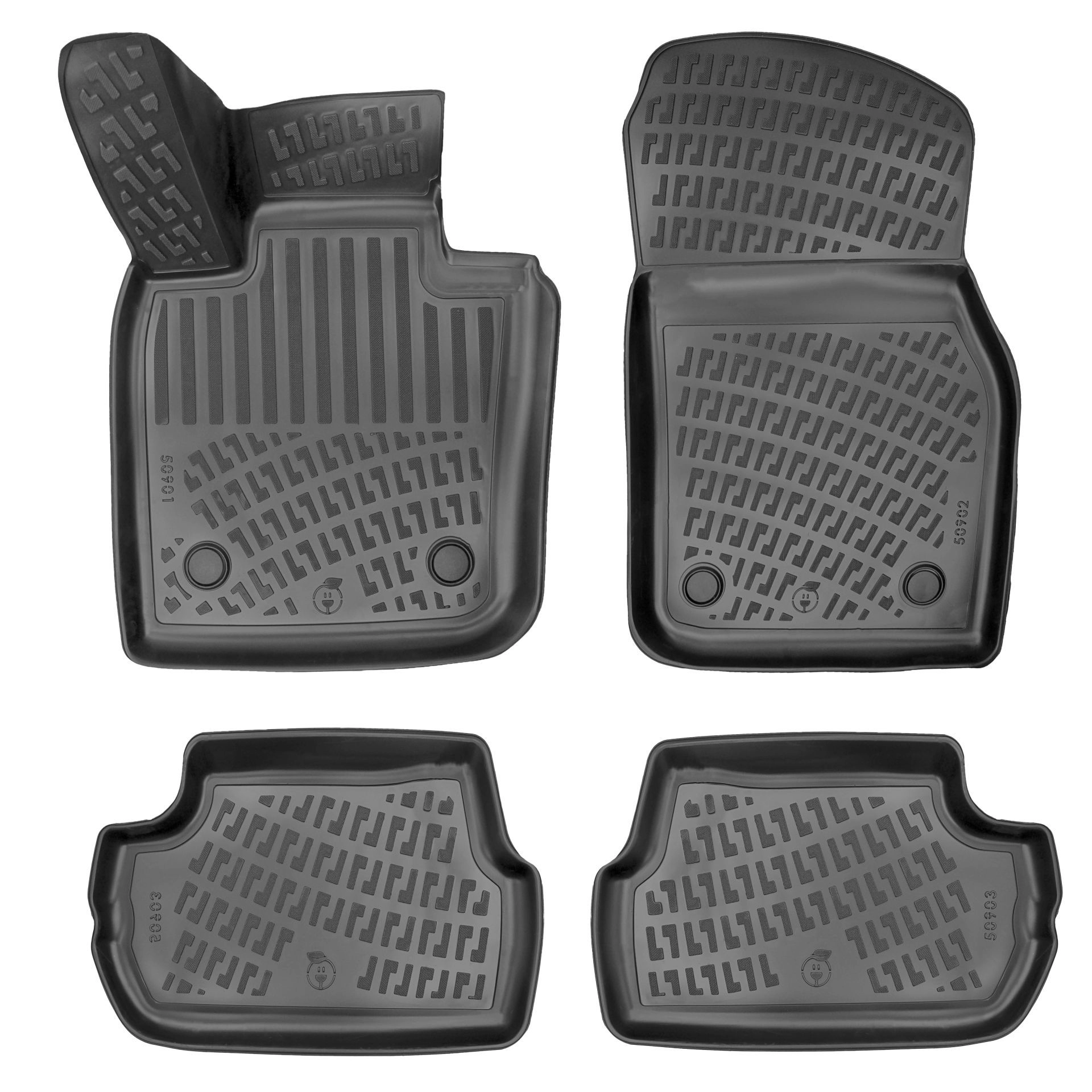 Mini Cooper Elektrikli SE F56 2021 Havuzlu Paspas Siyah 