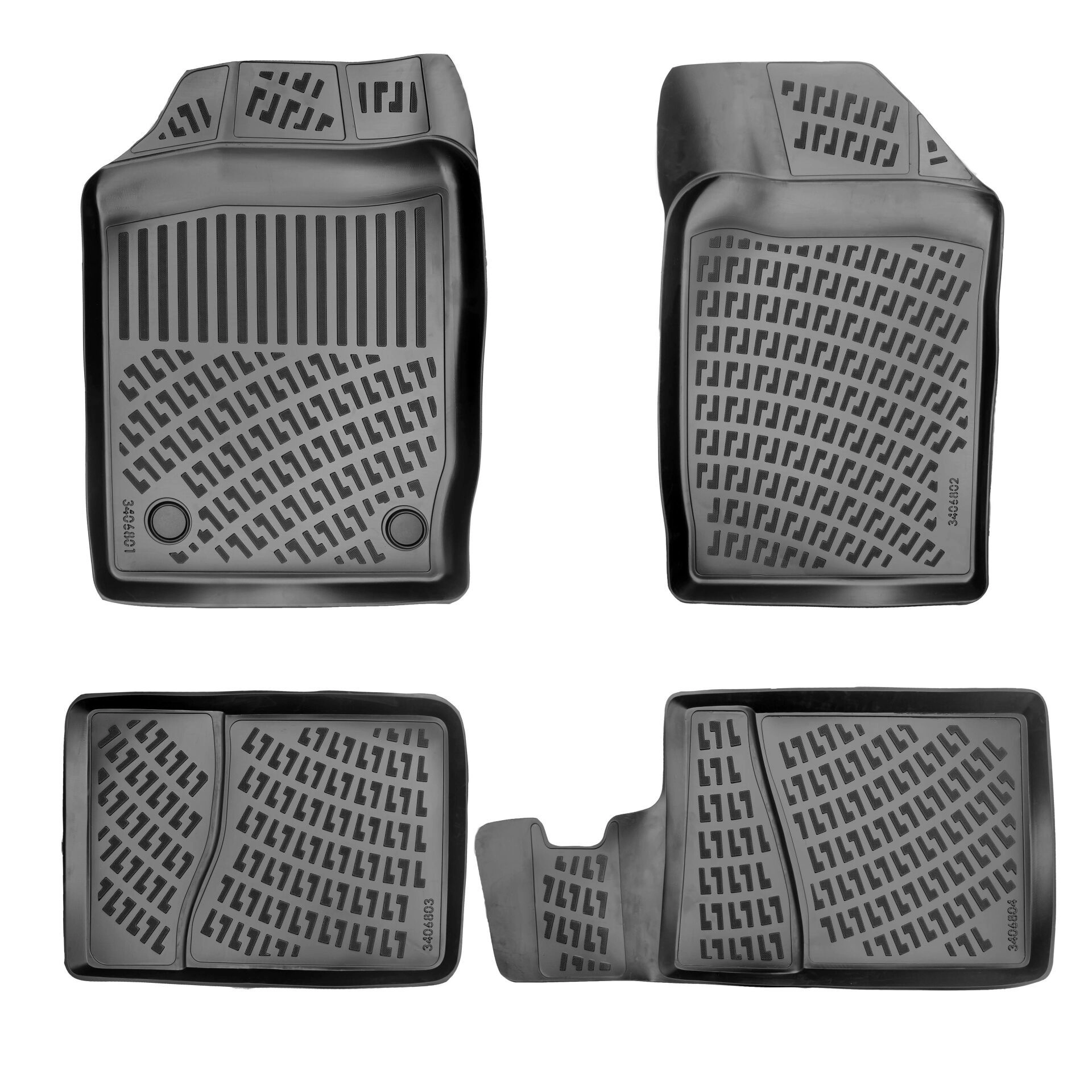 Renault Symbol 2012 Havuzlu Paspas Siyah 