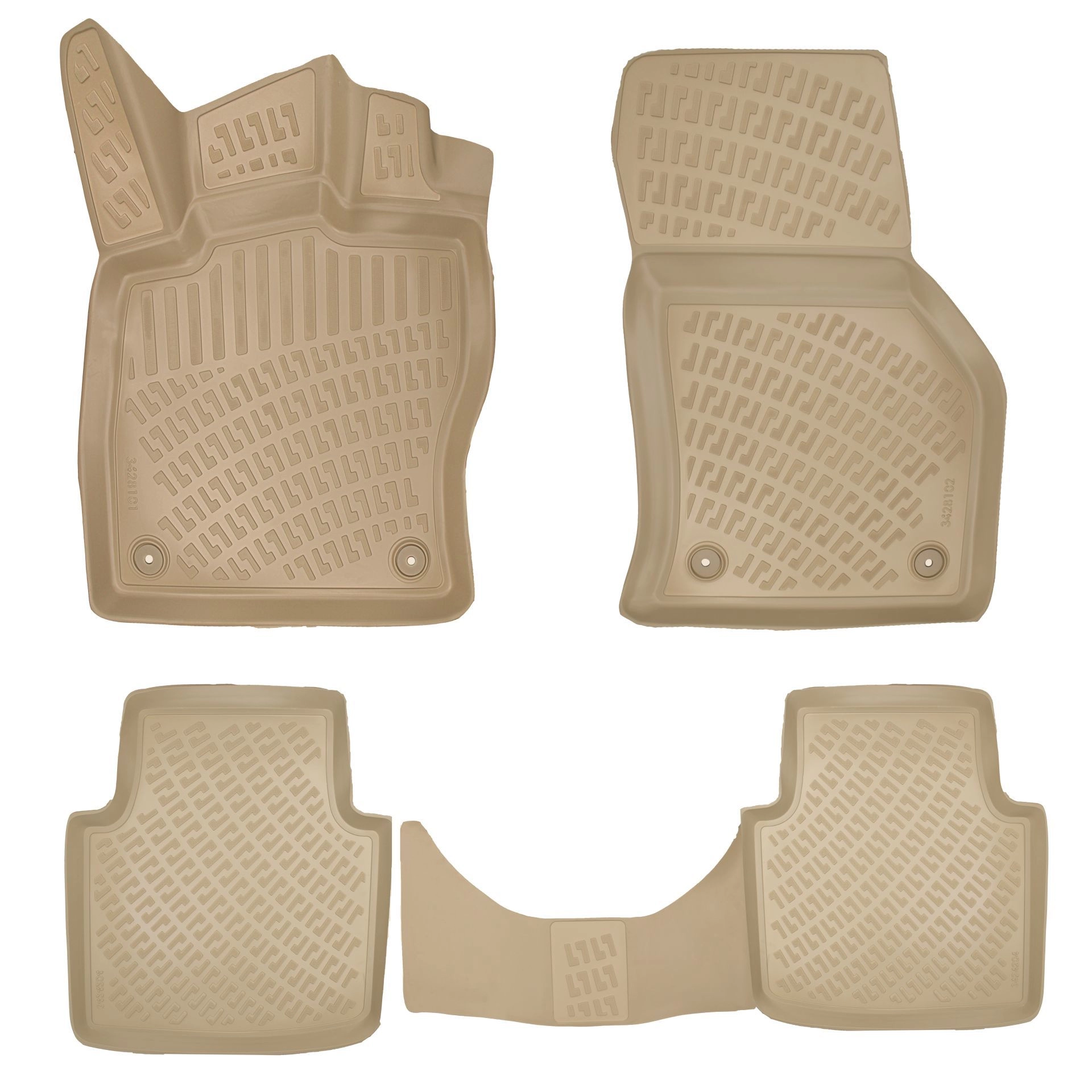 Skoda Superb 2019 Havuzlu Paspas Bej 