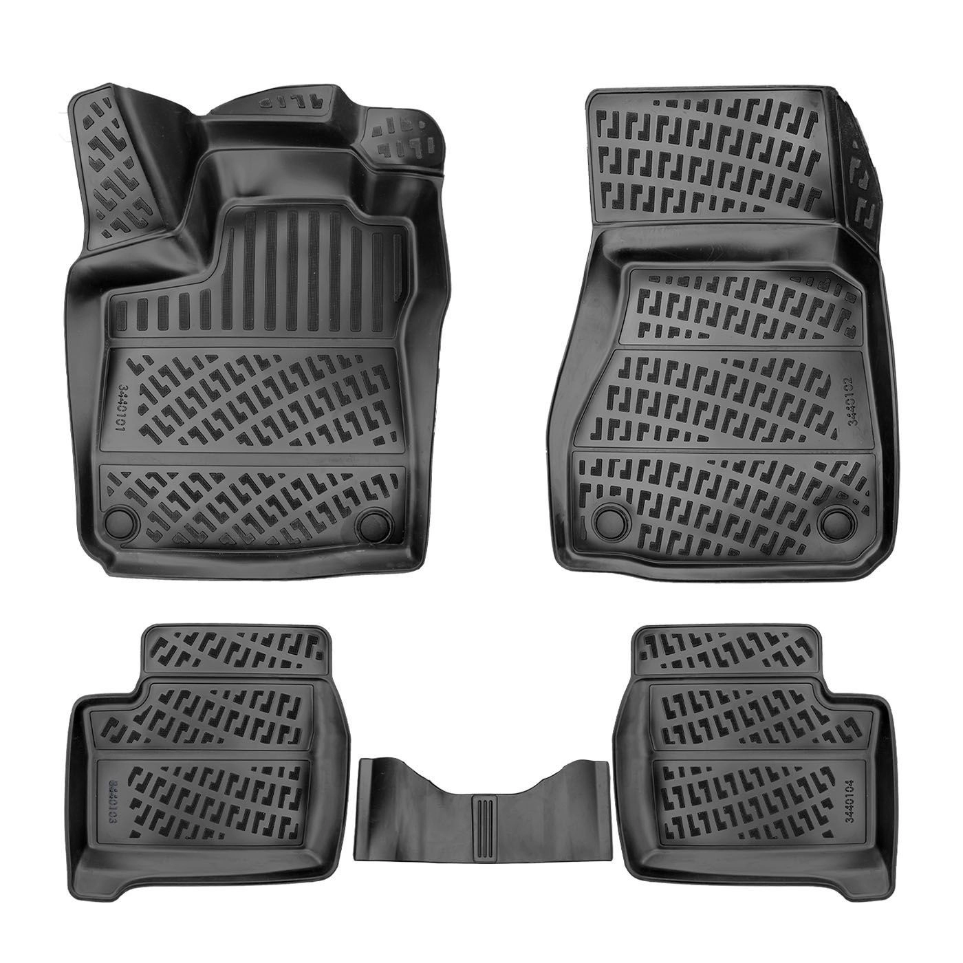 Smart Forfour Elektrikli 2022 Havuzlu Paspas Siyah 