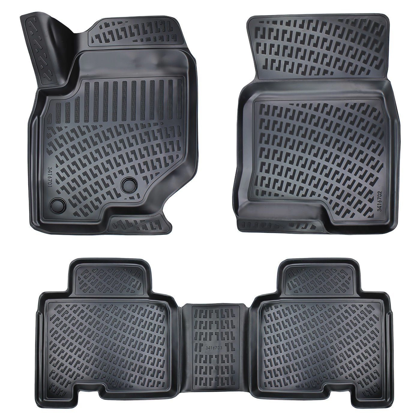 SsangYong Musso Grand 2018 Havuzlu Paspas Siyah 