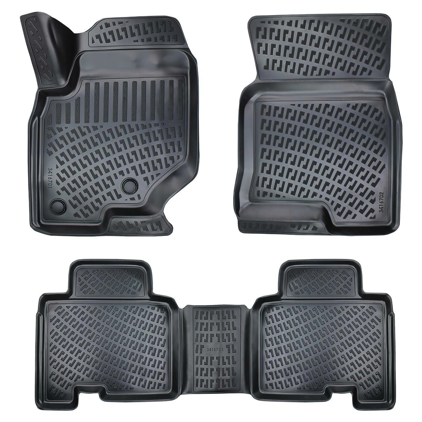 SsangYong Rexton 2020 Havuzlu Paspas Siyah 