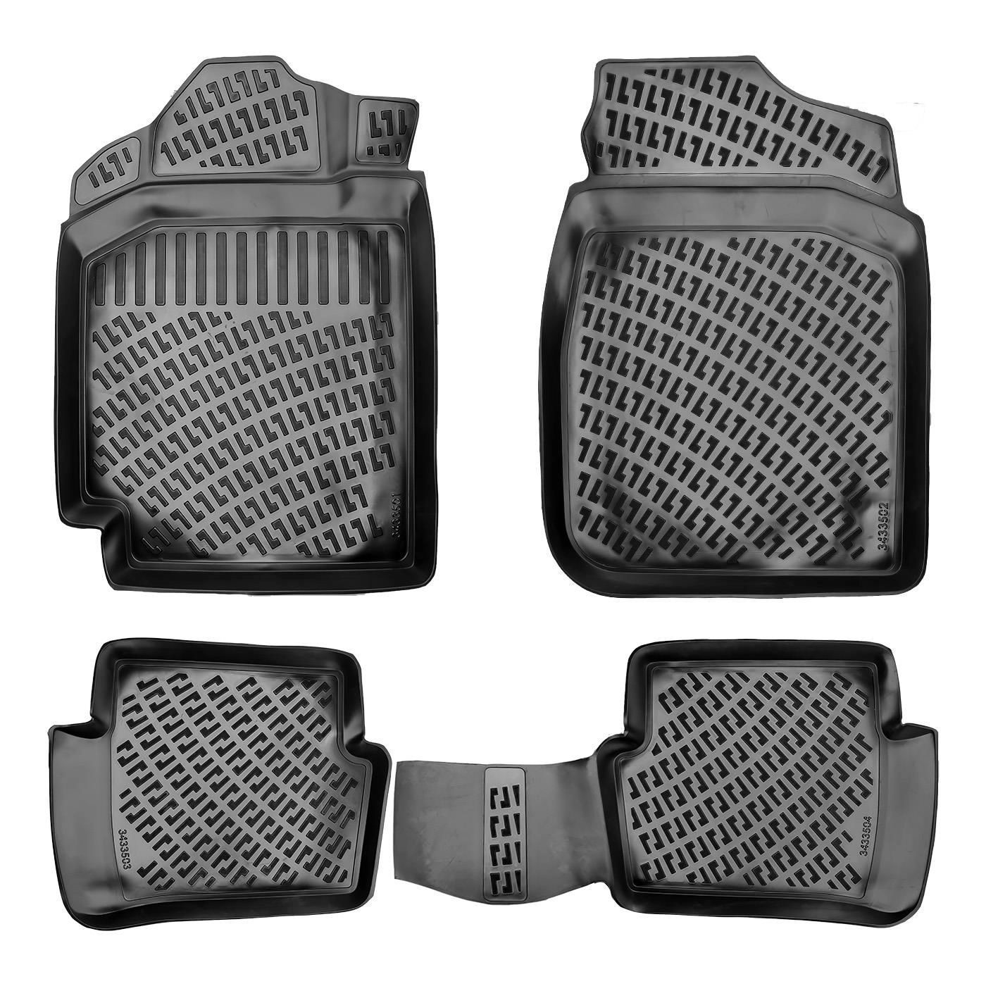 Toyota Corolla 1992 Havuzlu Paspas Siyah 