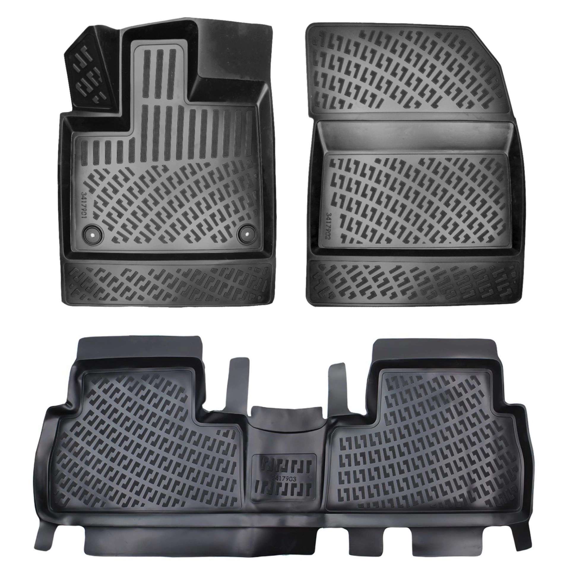 Toyota Proace City 2024 Havuzlu Paspas Siyah Dream 