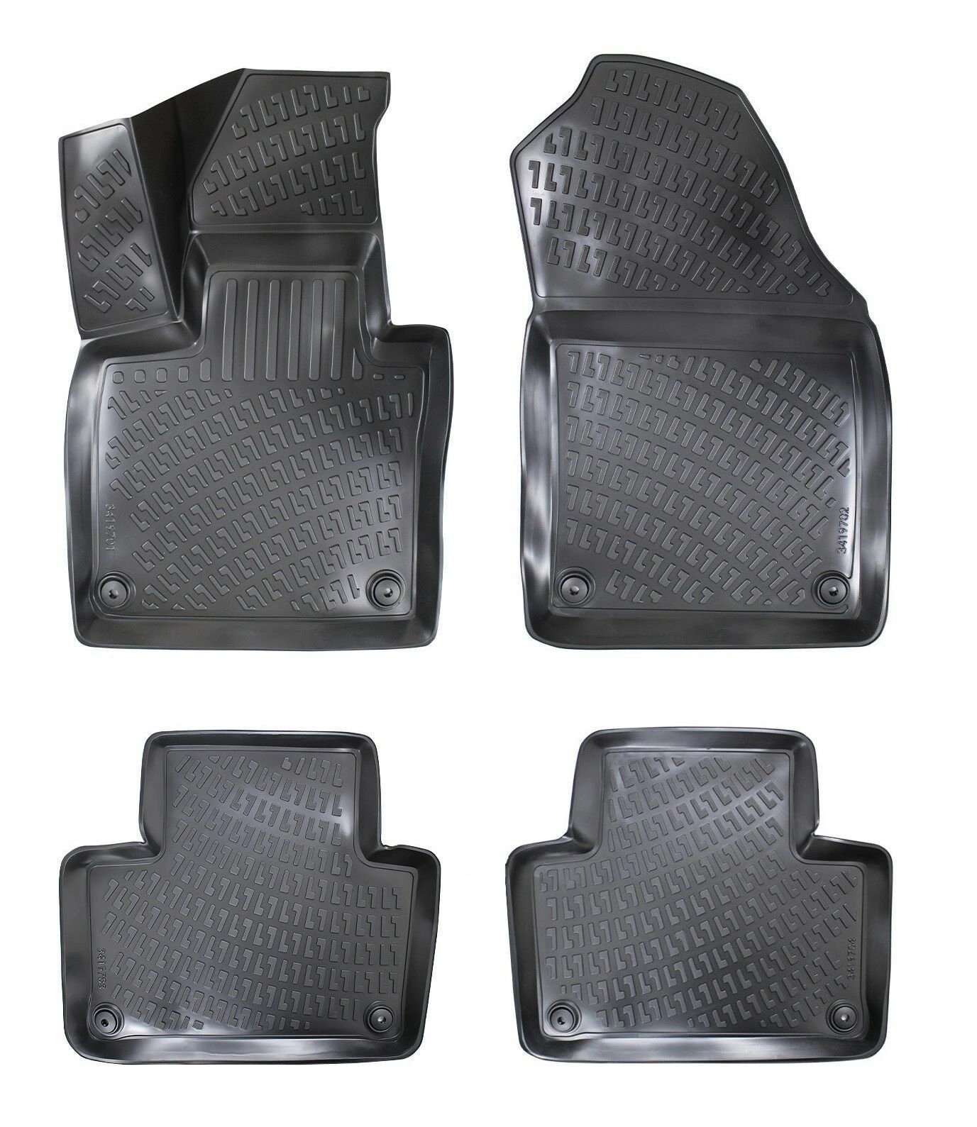 Volvo XC90 2017 Havuzlu Paspas Siyah Hybrid 