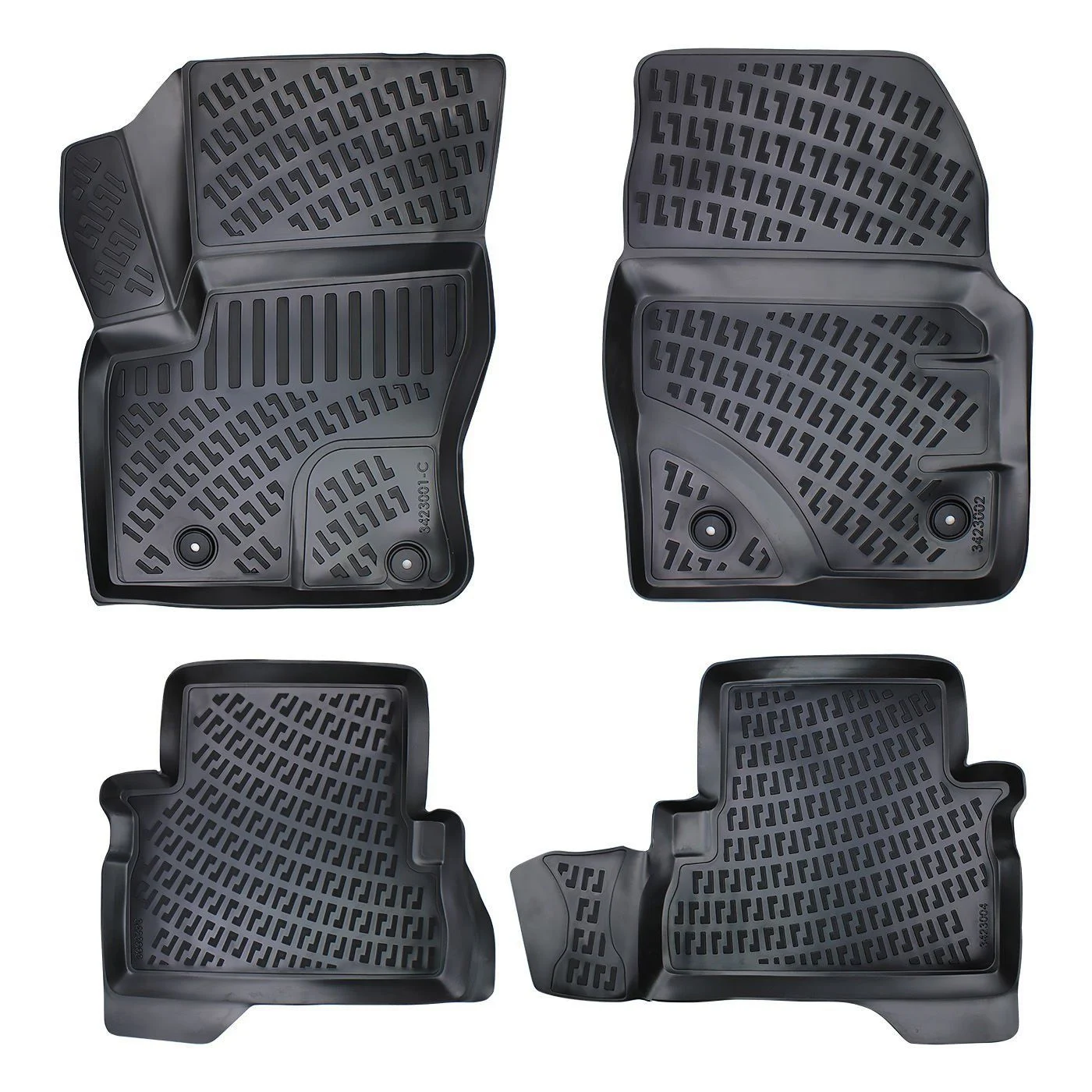 Rizline Ford Kuga 2008-2012 4D Havuzlu Paspas