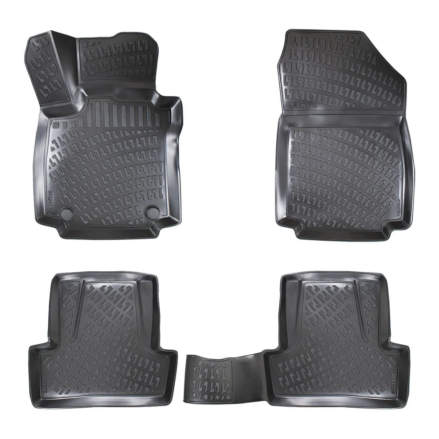 Rizline Renault Captur 2013-2019 4D Havuzlu Paspas