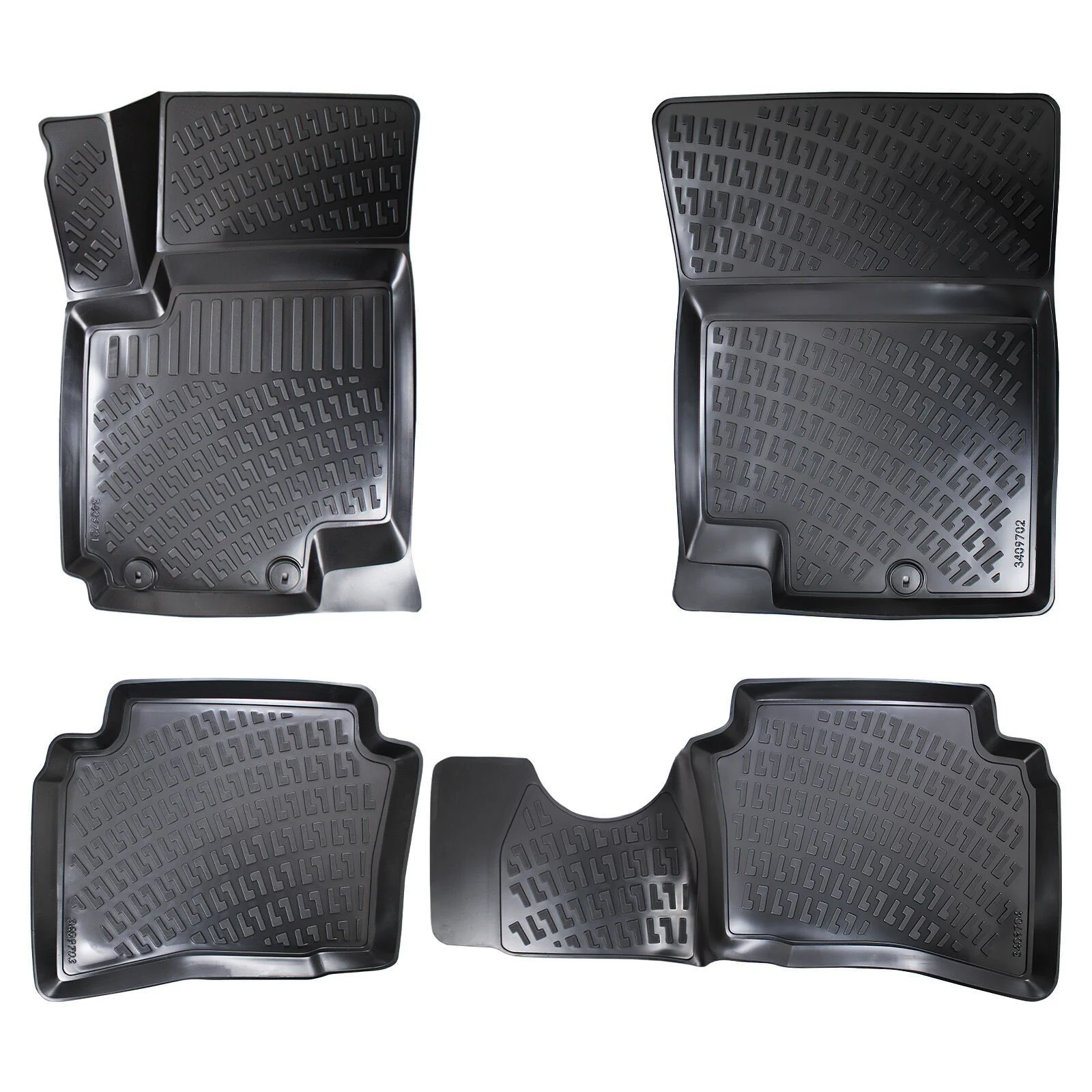 Rizline Hyundai i20 2008-2014 4D Havuzlu Paspas
