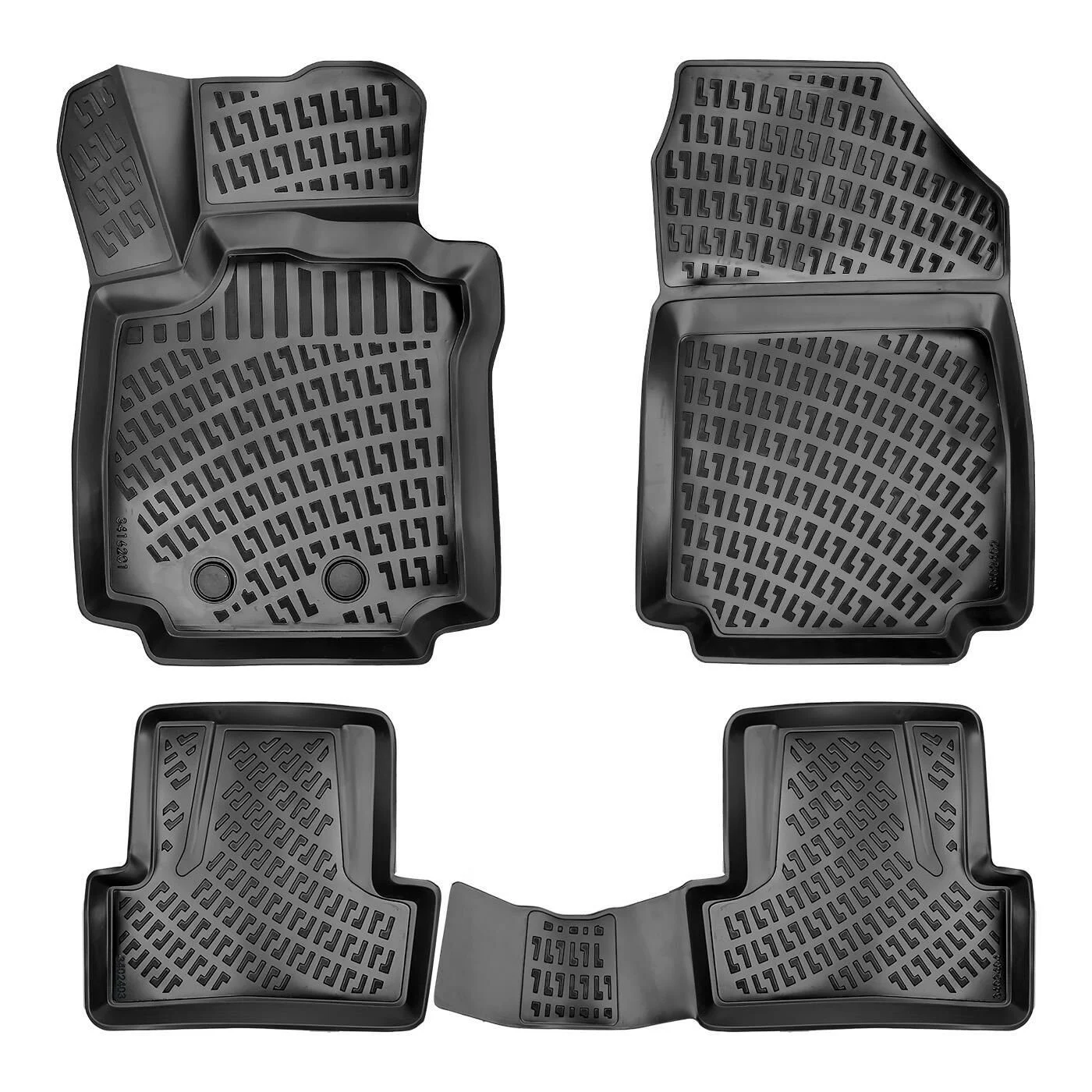 Rizline Renault Clio 3 2005-2012 4D Havuzlu Paspas