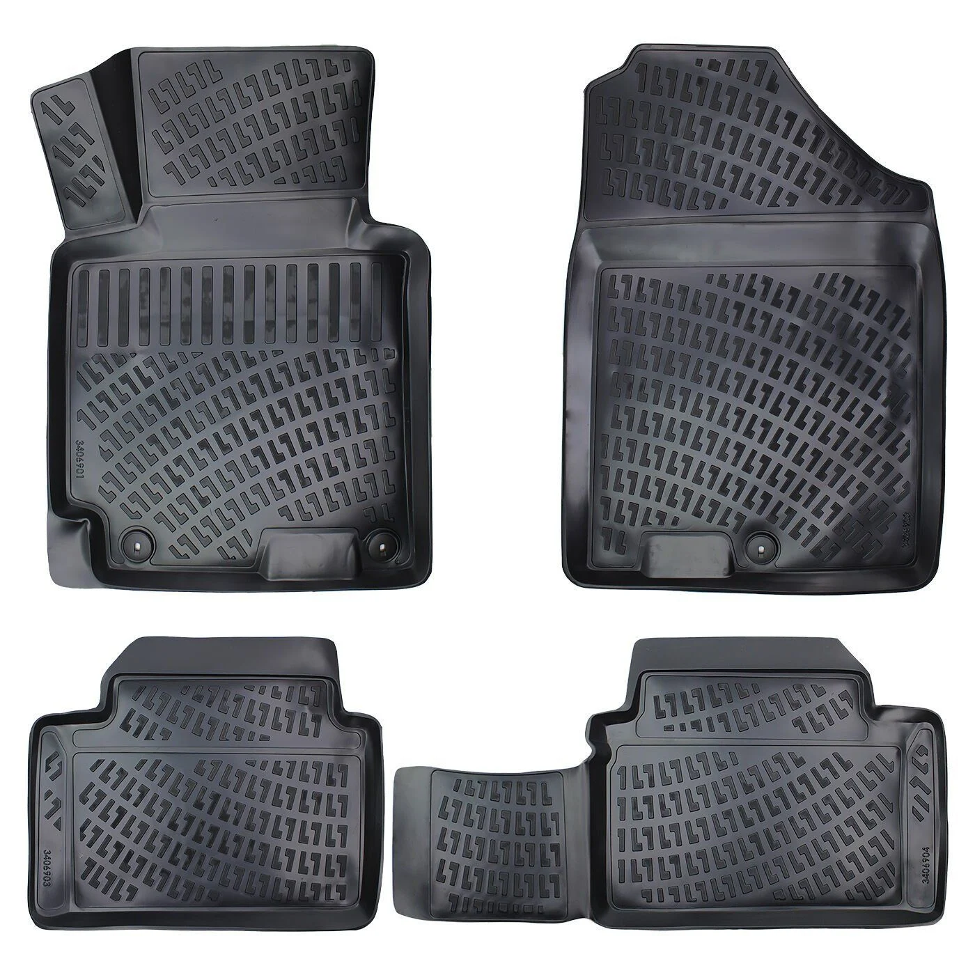 Rizline Hyundai i30 2012-2016 4D Havuzlu Paspas