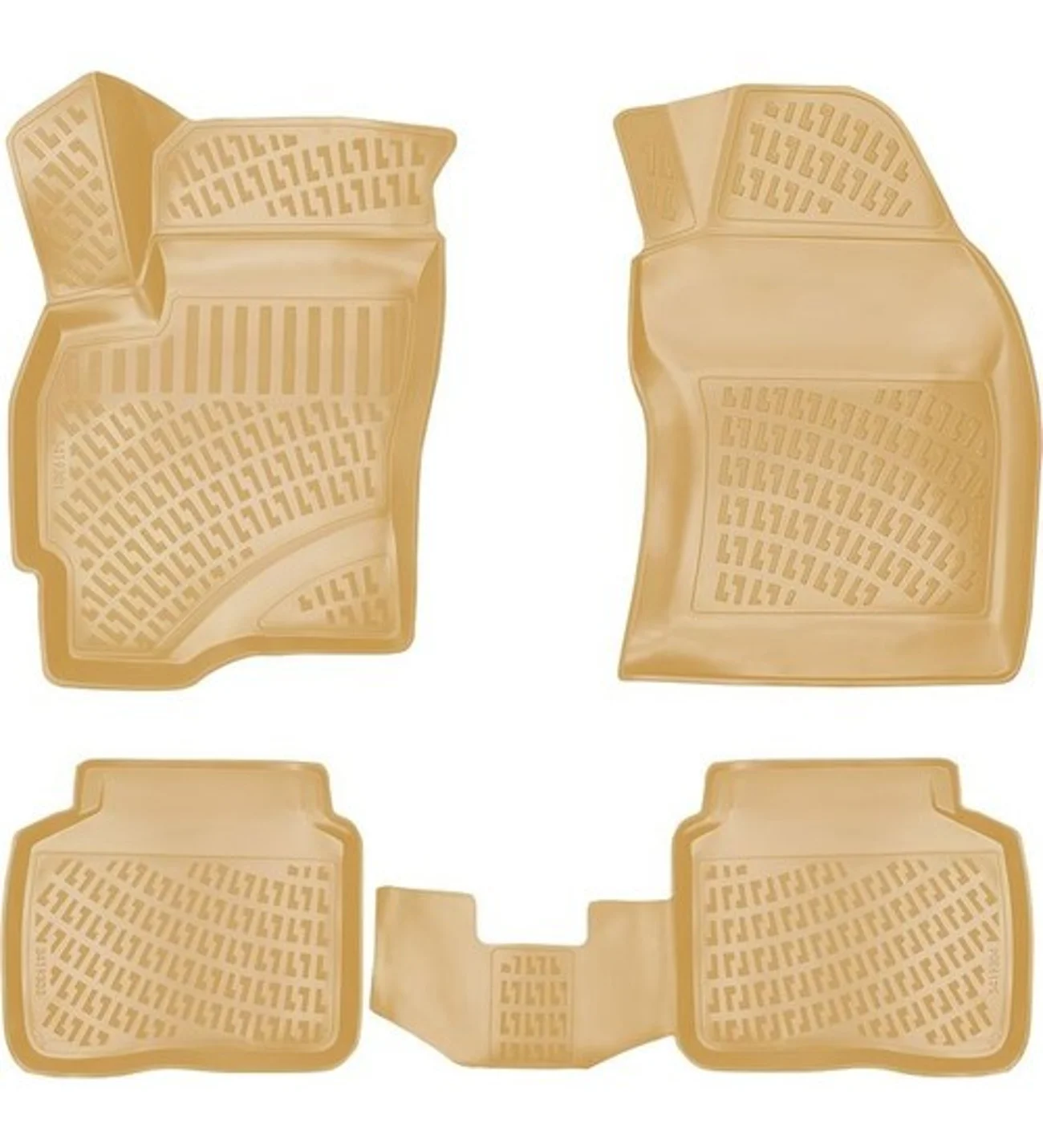Rizline Ford Mondeo 2001-2007 4D Havuzlu Paspas Bej
