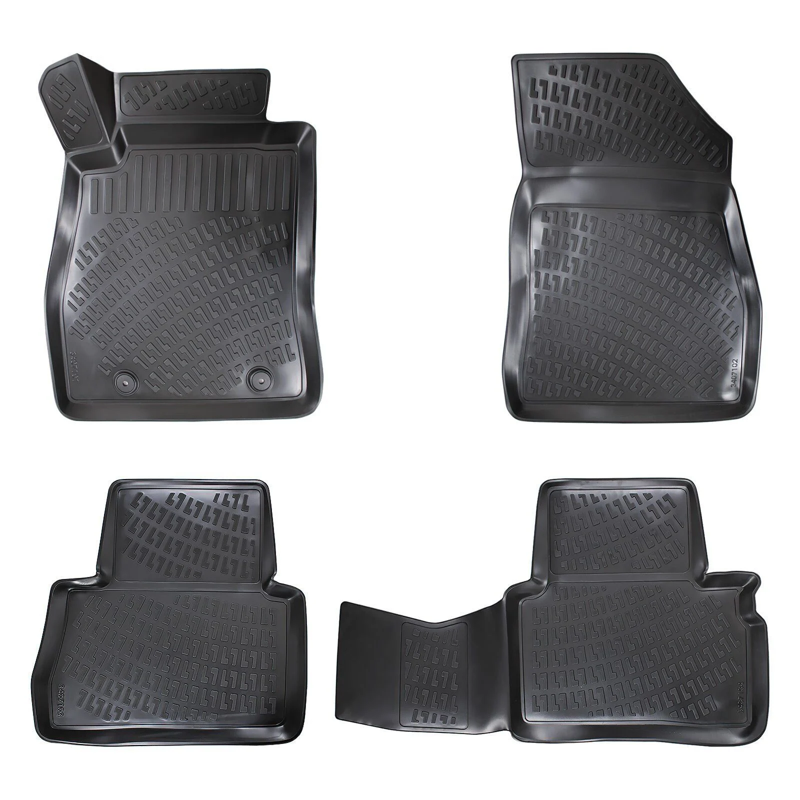 Rizline Nissan Juke 2010-2020 4D Havuzlu Paspas