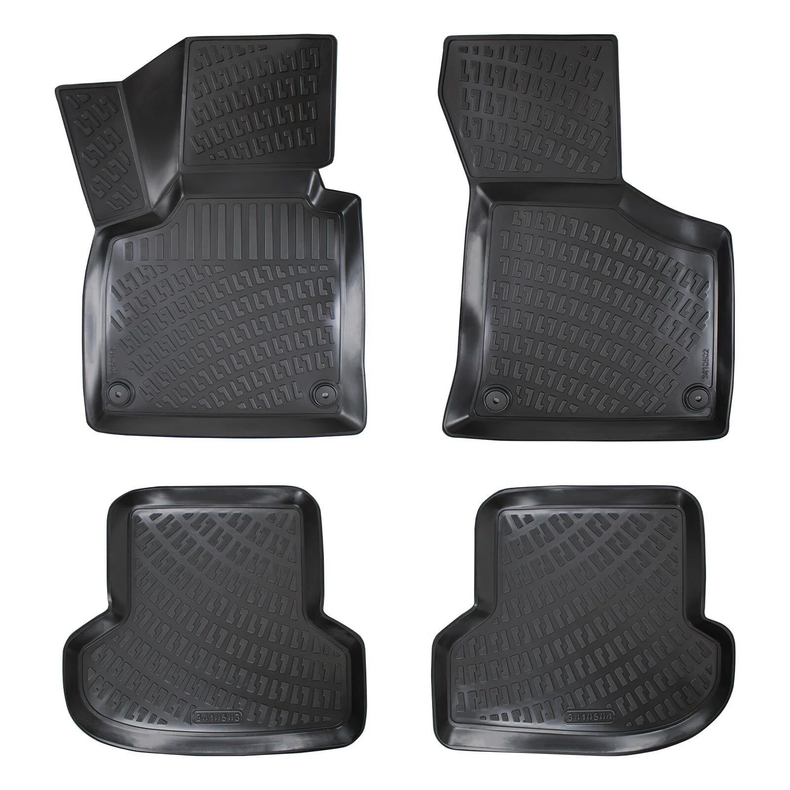 Rizline Audi A3 2003-2013 4D Havuzlu Paspas