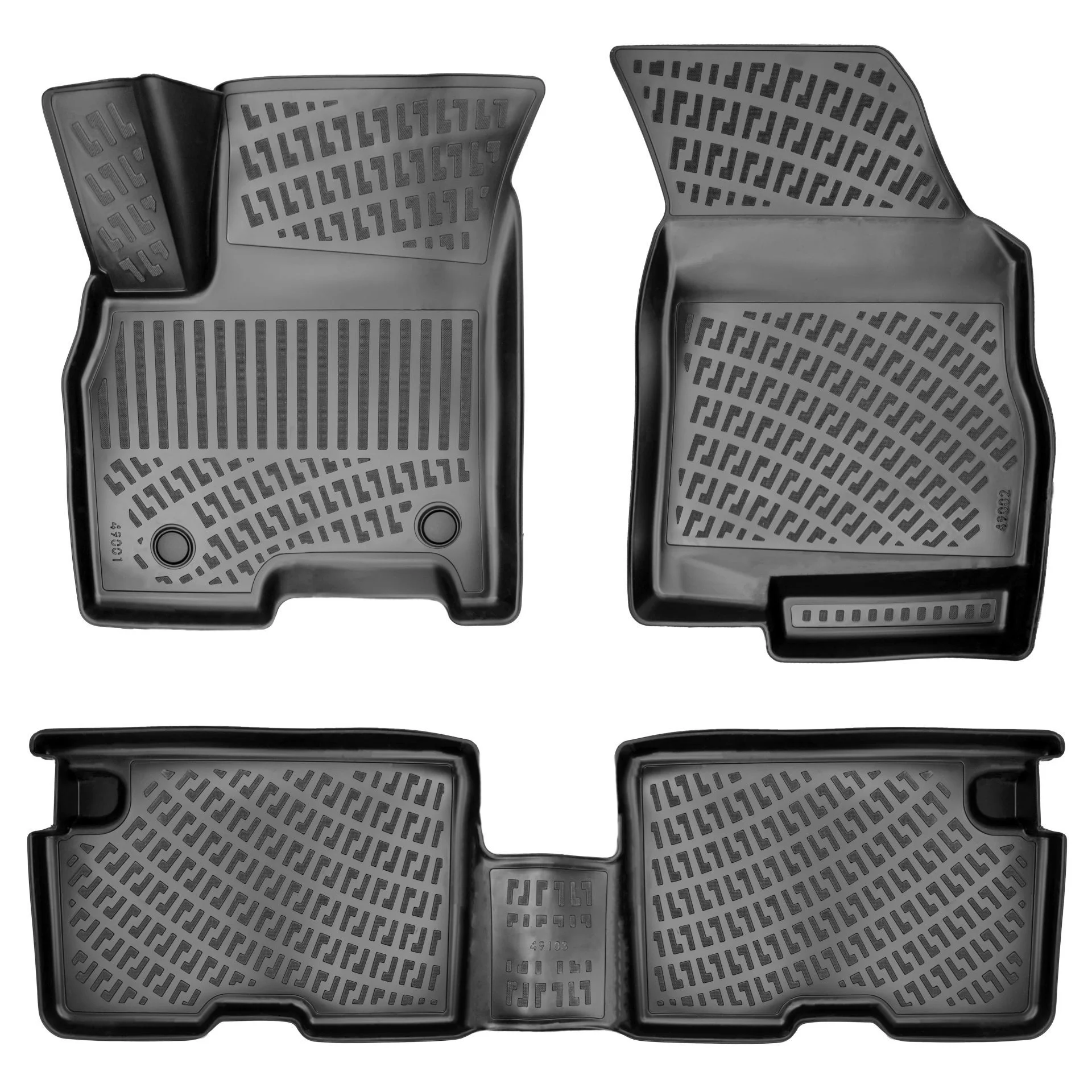 Rizline Chery Tiggo 8 Pro 2020-2025 5 Koltuklu 4D Havuzlu Paspas | Excellent-Intelligent Paket