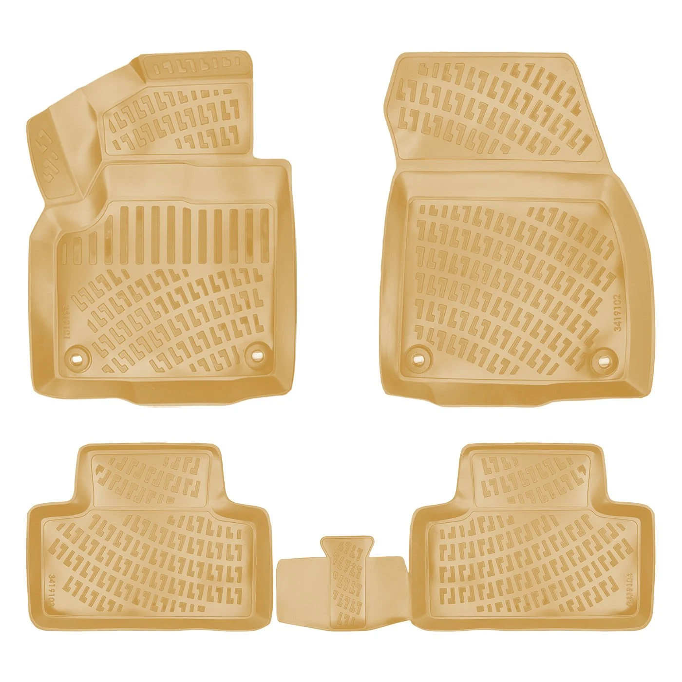 Rizline Land Rover Range Rover Evoque 2011-2019 4D Havuzlu Paspas Bej