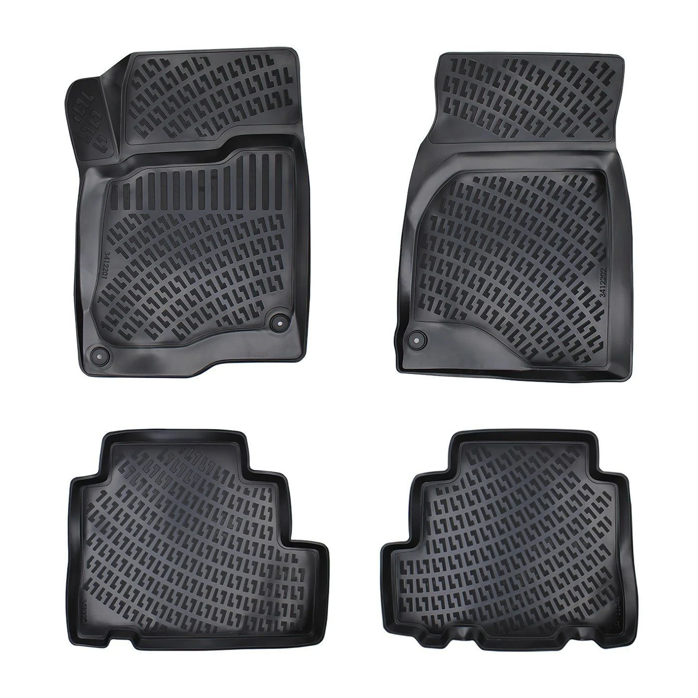 Rizline Chevrolet Captiva 2006-2018 4D Havuzlu Paspas