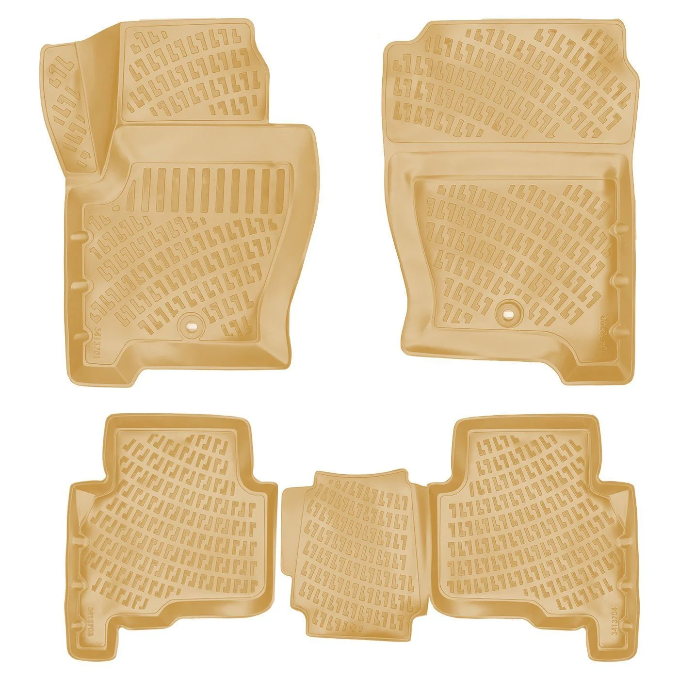 Rizline Land Rover Discovery 3 2004-2009 4D Havuzlu Paspas Bej