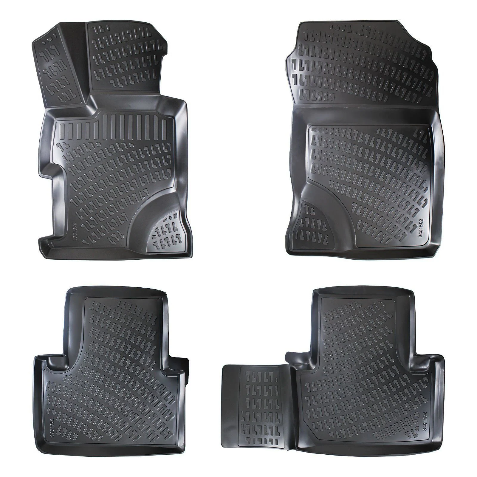 Rizline Honda Civic 2001-2006 4D Havuzlu Paspas | Sedan
