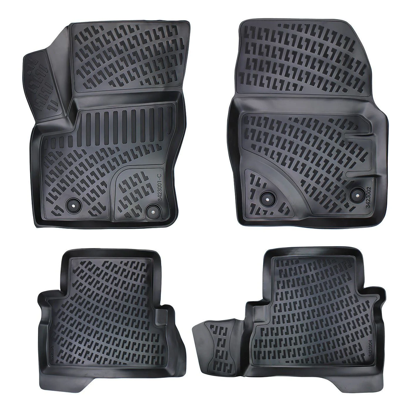 Rizline Ford C-Max 2003-2010 4D Havuzlu Paspas