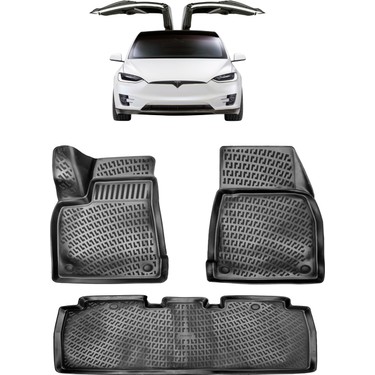 Rizline Tesla Model X 2015-2021 4D Havuzlu Paspas