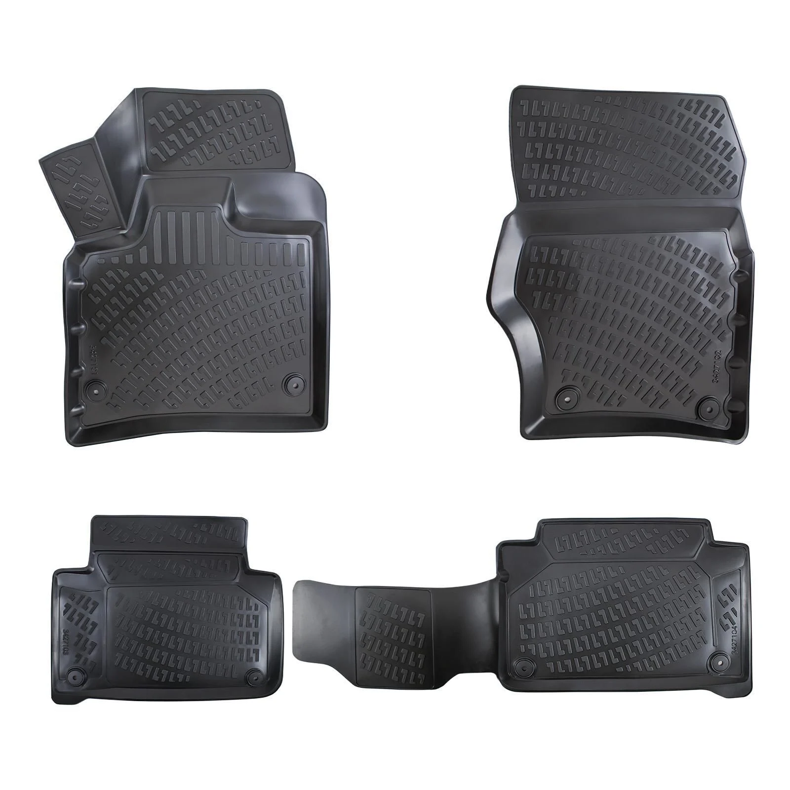 Rizline Audi Q7 2006-2015 4D Havuzlu Paspas