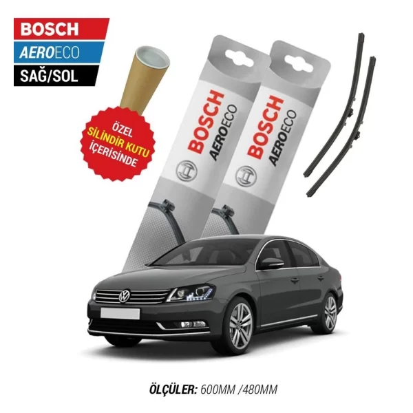 Vw Passat Muz Silecek (2011-2014) Bosch Aeroeco
