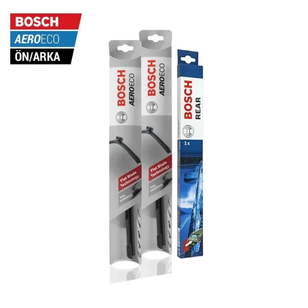 Kia Ceed Ön Arka Silecek (2006-2008) Bosch Aeroeco