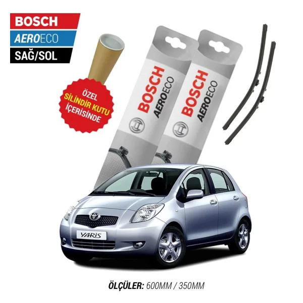 Toyota Yaris Muz Silecek (2006-2010) Bosch Aeroeco