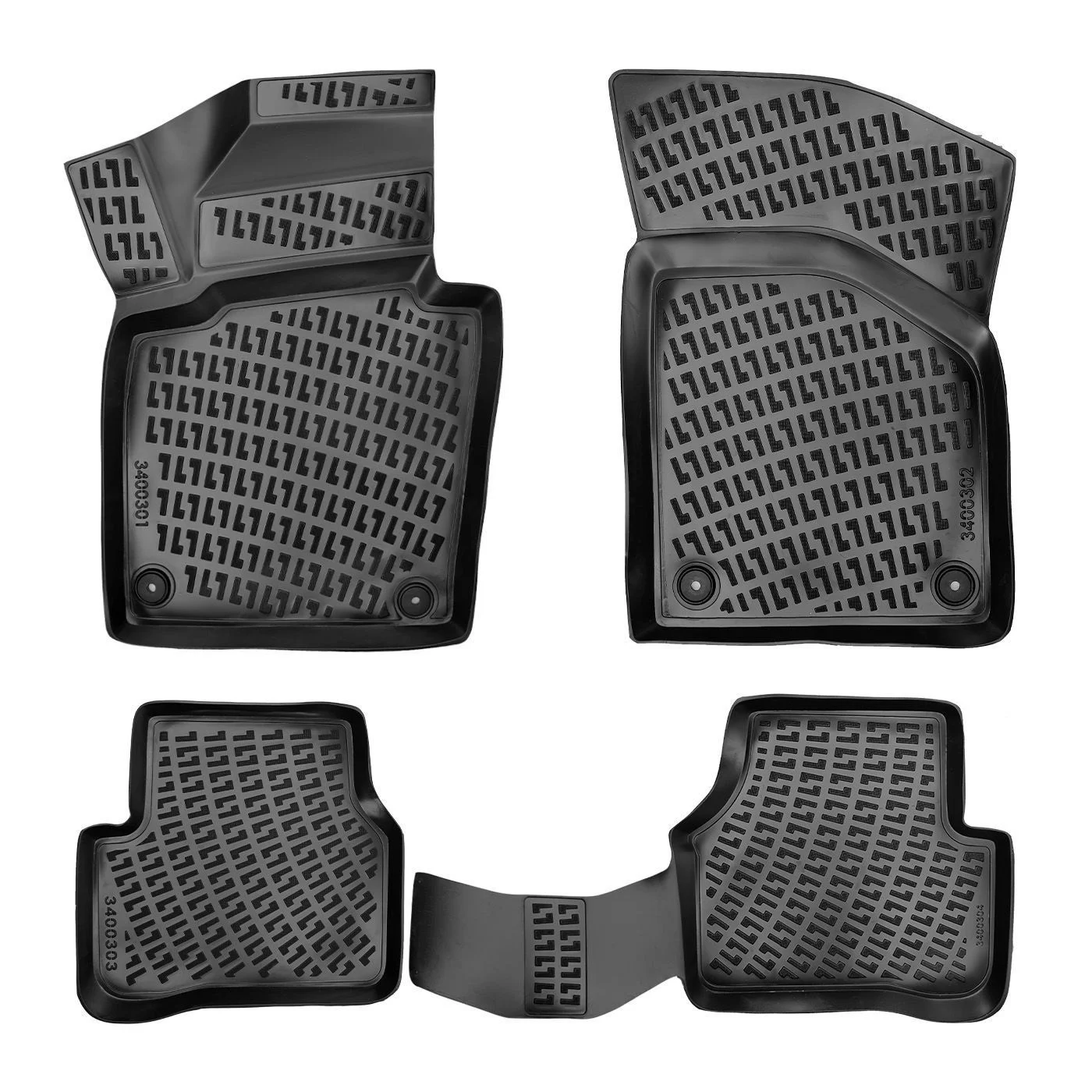 Rizline Volkswagen Tiguan 2007-2016 4D Havuzlu Paspas
