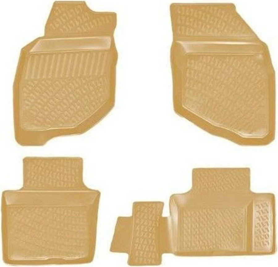 Rizline Honda City 2002-2008 4D Havuzlu Paspas Bej