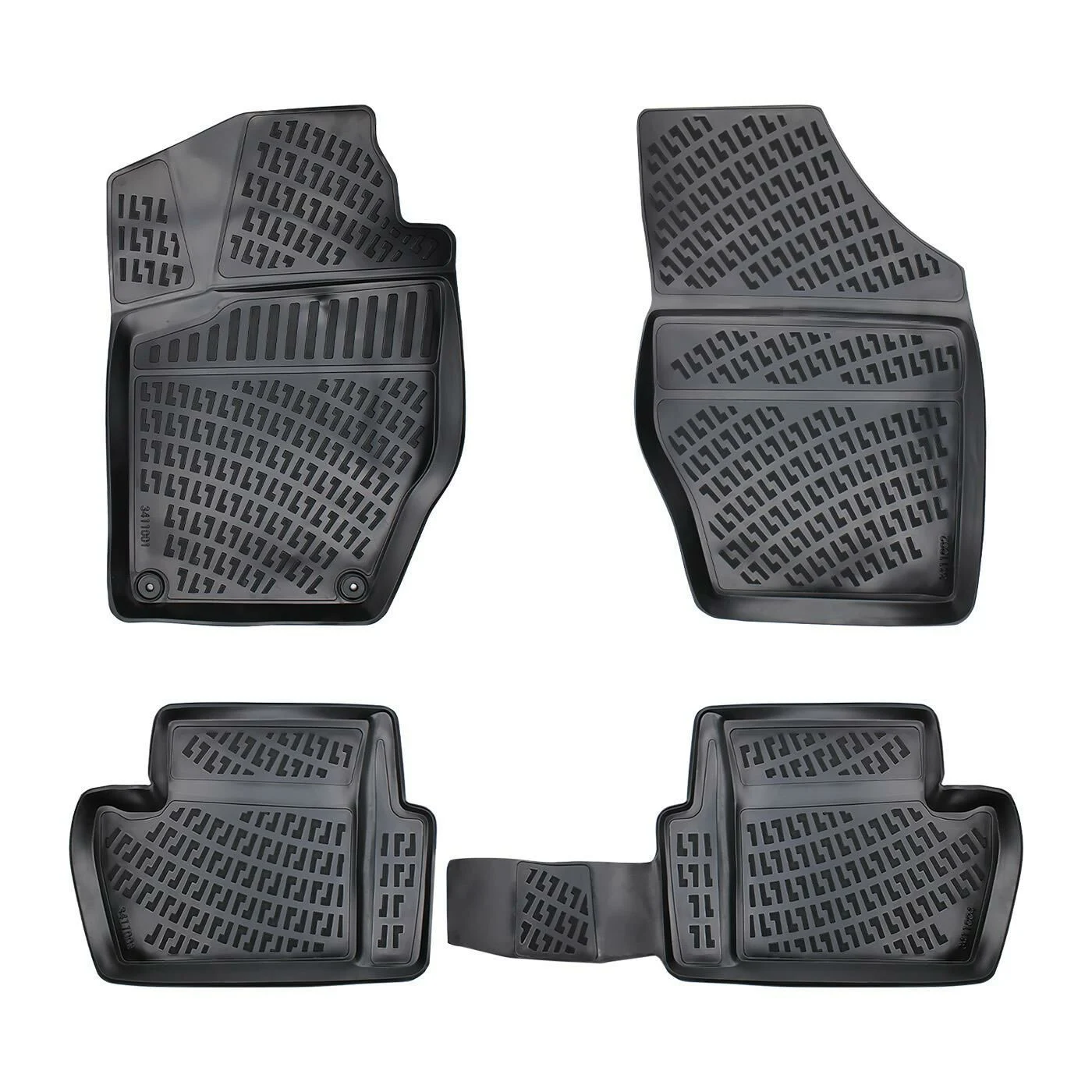 Rizline DS 4 Crossback 2010-2018 4D Havuzlu Paspas
