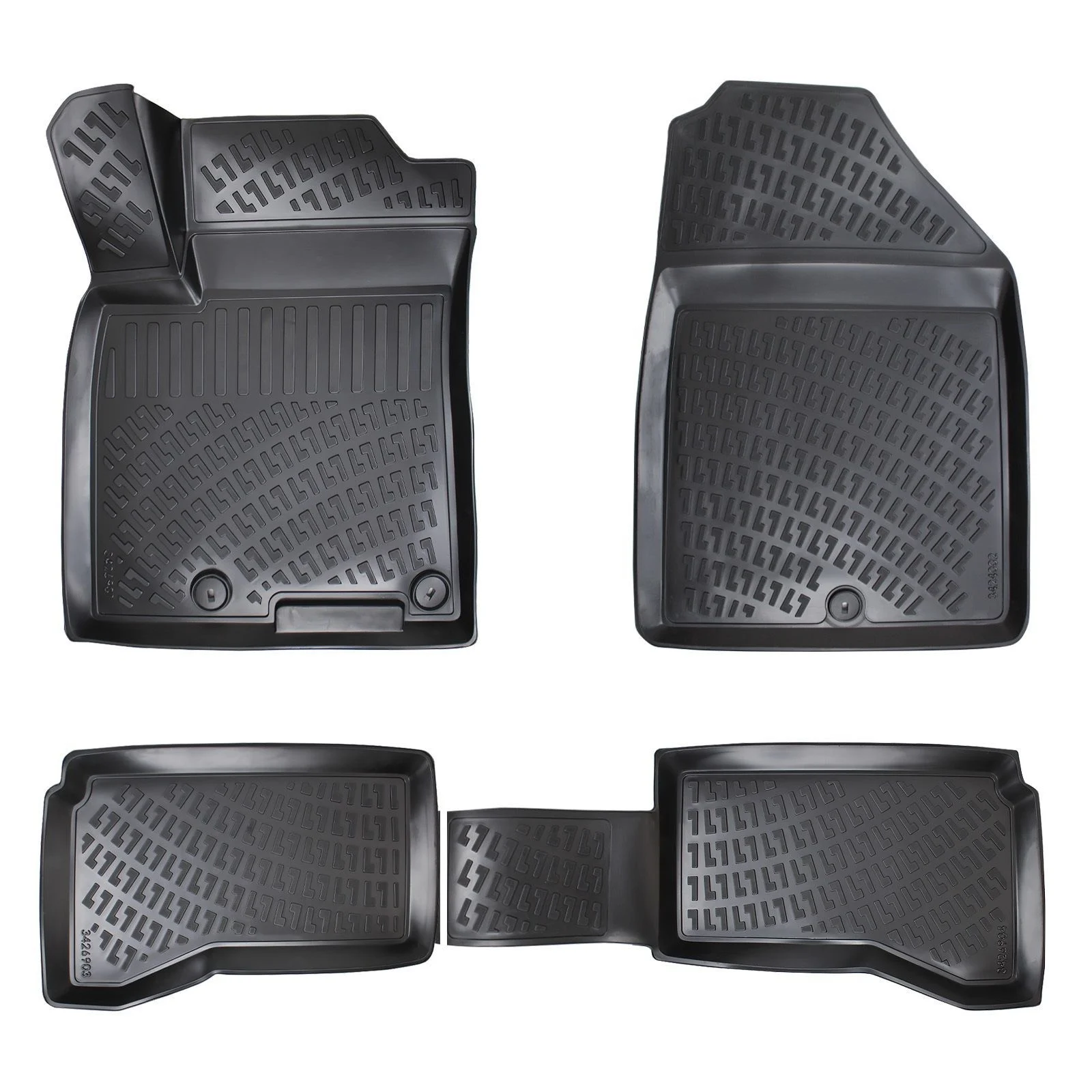 Rizline Kia Niro 2017-2022 4D Havuzlu Paspas